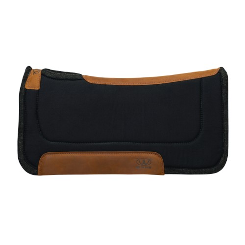 Weaver Work Felt Centre Saddle Pad - Black